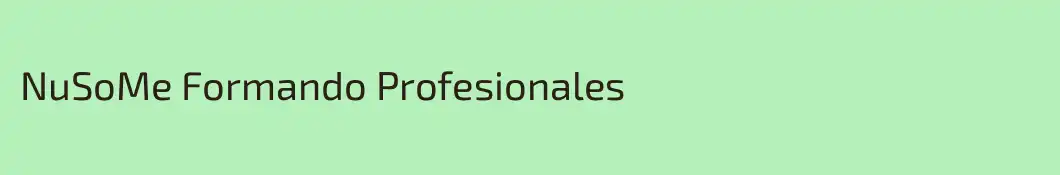 NuSoMe Formando Profesionales